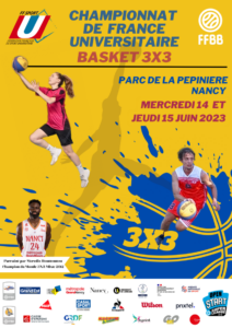 Nancy-Metz : Championnat de France Universitaire de Basket 3X3 @ Parc de la Pépinière | Nancy | Grand Est | France