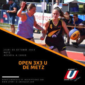Metz : Tournoi académique de Basket 3X3 @ Gymnase de l'ENSAM | Metz | Grand Est | France