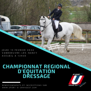 Nancy-Metz : Championnat Régional d'Equitation - Epreuve de Dressage @ Eperon de Nancy | Vandœuvre-lès-Nancy | Grand Est | France