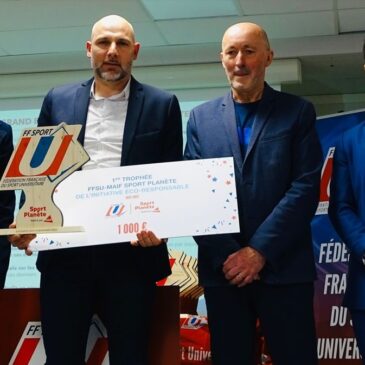 FFSU : Le Trophée FFSU-MAIF Sport Planète de l’initiative éco-responsable pour Nancy-Metz