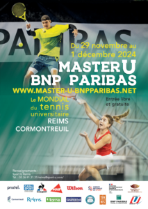 Reims - MASTER'U BNP PARIBAS - L'évènement mondial du tennis universitaire @ Cormontreuil Tennis Club | Cormontreuil | Grand Est | France