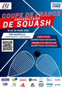 FFSU : Coupe de France Universitaire de Squash @ TSB Maxéville | Maxéville | Grand Est | France